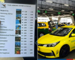 ‘Chặt chém’ du khách, tài xế taxi Thái Lan bị cấm hành nghề suốt đời tại sân bay