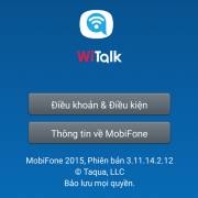 WiTalk – Ứng dụng gọi điện, nhắn tin bằng wifi