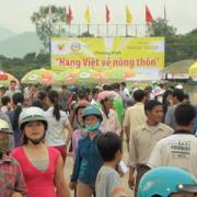 Hàng Việt về nông thôn hữu ích nhận diện thương hiệu