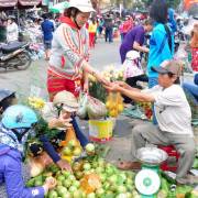 Chợ quê Quảng Ngãi ngày giáp Tết