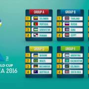K+ phát sóng toàn bộ giải FIFA Futsal World cup 2016