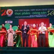 Hà Nội: Khai mạc ‘Hội chợ HVNCLC: Thực phẩm – Nông sản Sạch’