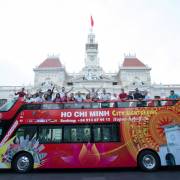 TP.HCM mở tuyến buýt du lịch mui trần 24 giờ khám phá thành phố