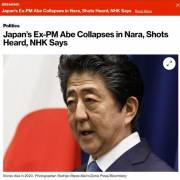 Cựu Thủ tướng Nhật Shinzo Abe đổ gục vì bị bắn