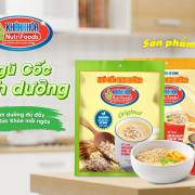 Bổ sung dinh dưỡng với ngũ cốc Khánh Hòa Nutrifoods