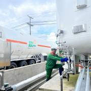 Gas South chạy thử các trạm cấp LNG cho khách hàng