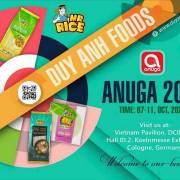 Mr Rice – Duy Anh Foods tham gia Hội chợ triển lãm thực phẩm ANUGA 2023