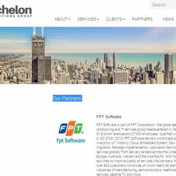 FPT Software là đối tác chiến lược với Echelon Solutions Group