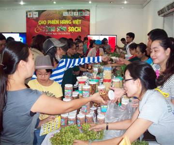 Ngày 23/4, bắt đầu chuỗi Phiên chợ xanh tại TPHCM