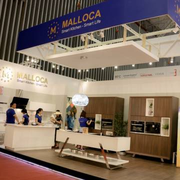 Khuyến mại lớn khi mua thiết bị bếp Malloca tại Vietbuild TPHCM 2017