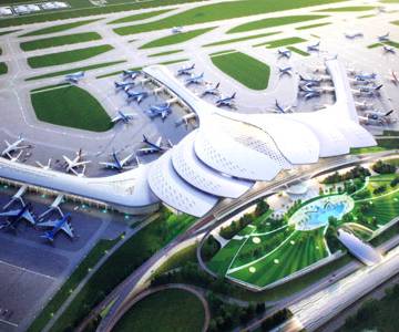 Bộ Giao thông chọn thiết kế hoa sen cho sân bay Long Thành