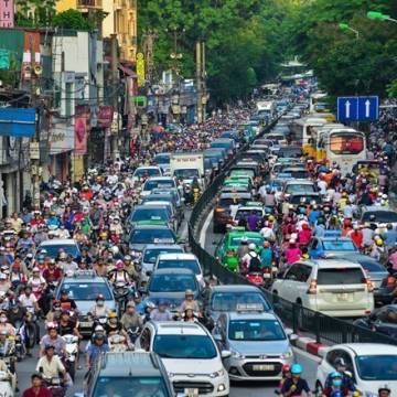 Việt Nam đang đối mặt với nhiều thách thức về giao thông đô thị