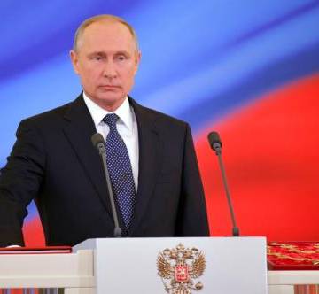 Ông Putin tuyên thệ nhậm chức Tổng thống LB Nga nhiệm kỳ thứ 4