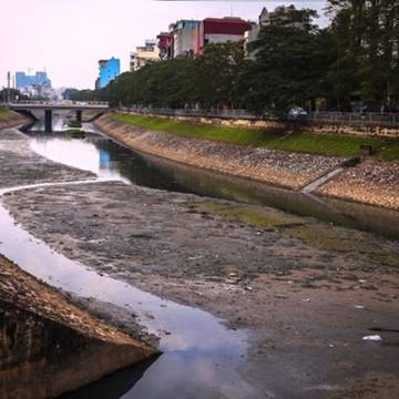 Khoảng 78% nước thải tại Hà Nội chưa được thu gom, xử lý triệt để