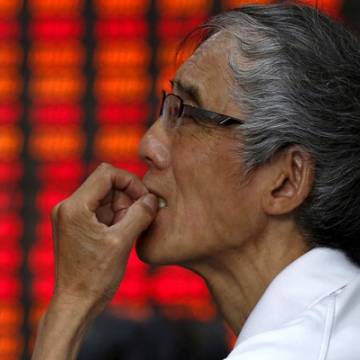 Hơn 1.000 cổ phiếu Trung Quốc giảm kịch sàn