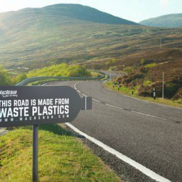 Con đường đầu tiên của Việt Nam được làm từ nhựa tái chế