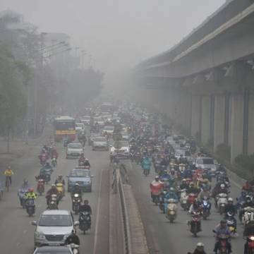 Thủ phạm gây ô nhiễm tại Hà Nội là lượng bụi lớn từ phương Bắc?
