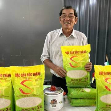 Ông Hồ Quang Cua nói về việc gạo ST25 bị DN Mỹ ‘đăng ký thương hiệu’