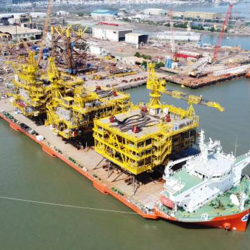 DN Việt trúng thầu dự án chế tạo giàn khoan cho mỏ dầu lớn nhất thế giới