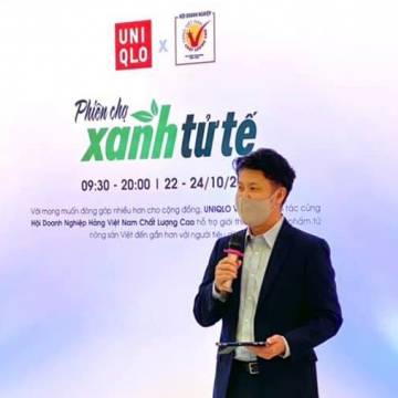 Uniqlo khai trương khu trưng bày và bán hàng nông sản chế biến Việt Nam