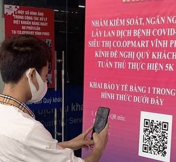 Việt Nam dừng việc áp dụng khai báo y tế Covid-19 nội địa