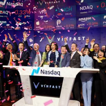 Lên sàn Nasdaq, vốn hóa của VinFast vượt 85 tỷ USD